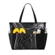 thumbnail image 1 of Fotbe Geometric Lines Dog Art Bolsa de Viaje para Playa - Resistente al Agua, Bolsa Tote de Gran Capacidad y Ligera con 7 Bolsillos para Mujeres y Hombres, 1 of 7