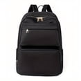 thumbnail image 3 of 1pc Fashion Casual Large-capacity Portable Backpack, Travel Backpack Women's Bag, Simple Solid Color Bag, Fashion Versatile Bag, Students Commuter Bag For Daily Use, 3 of 5