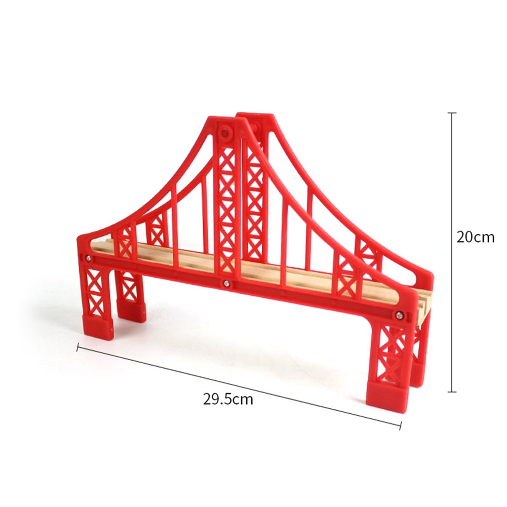 Diy Wooden Track Tools Bridge Train Rail Accessories Suitable Diy Wooden Track Tools Bridge Train Rail Accessories Suitable For Thomas Kids Educational Toys Zoomed Image