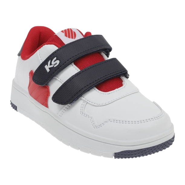 Tenis Children Salt Casual Sintetico Blanco-Azul-Rojo