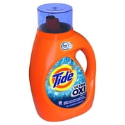 Tide Ultra Oxi Liquid Laundry Detergent, 29 Loads, 46 Fl Oz, He Compatible