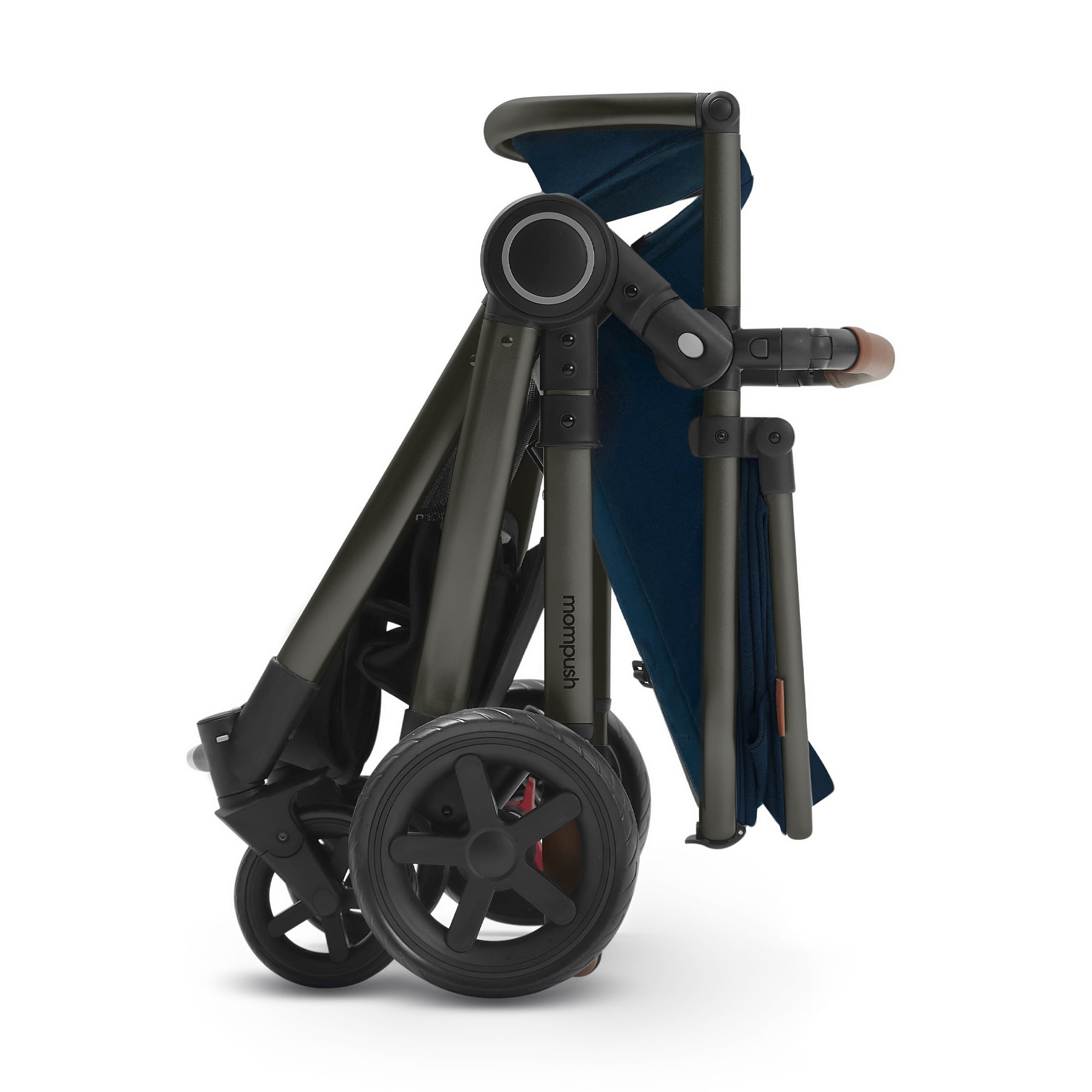 Mompush Ultimate2 Baby Stroller with Reversible Seat and Telescopic Handle, Navy, 25LB, Unisex