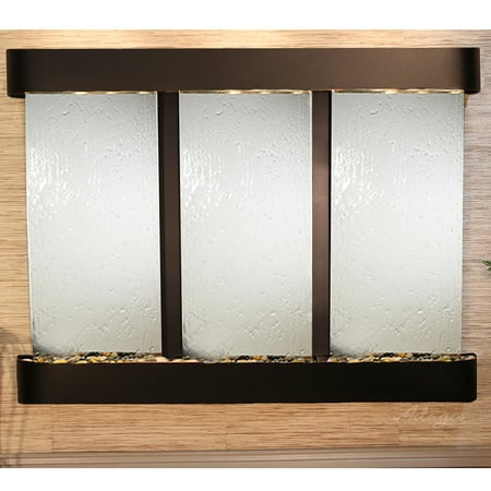 Deep Creek Falls Fountain - Blackened Copper - Rounded Edges - Choose Options