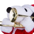 thumbnail image 3 of Standing Trombone-Snoopy in Santa Outfit-Peanuts, 3 of 6