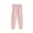 Pink, variant on Diamond Quilted Cuffed Jogger Trousers, Womens Daily Full Length Casual Bottom Attire, Solid Padded Tapering Leg Slacks, All Elastic Waist Poly Blend Everyday Casual Wear (Purple,XL)