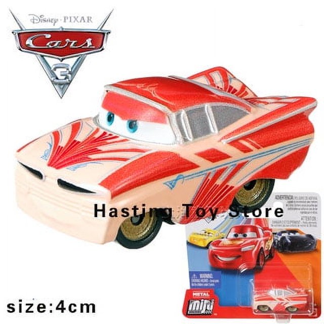 Mini juego de coches de la serie Cars de Disney Pixar, Rayo McQueen, Black Storm, Jackson, coche de policía, Cruz Boy, juguete de aleación, coches de regalo FLG70