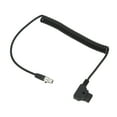 thumbnail image 4 of Cable espiral adaptador D-Tap macho a XLR Bling Bling, 4 of 12