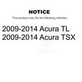 thumbnail image 2 of Transit Auto Rear Left (Driver Side) Complete Shock Assembly and TQ Link Kit for Car 2009-2014 Acura TL TSX KSS-105341, 2 of 2