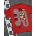 thumbnail image 3 of Dad Shirt Gifts from Son Daughter Daddy Play Car Fathers Day Shirts for Men Large Red, 3 of 8