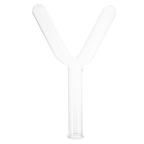 Glass Connector Tube Y-shaped Blaster Chemistry Teaching Instrument Laboratory Supply