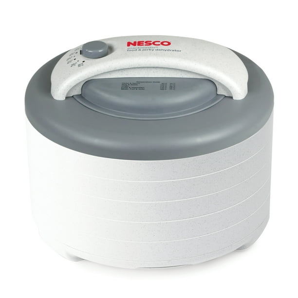 Nesco FD61WHCK 6 Tray 500 Watt Food Dehydrator with Jerky Gun