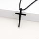 thumbnail image 4 of Christian Cross Necklace for Men, Silver Black Gold Stainless Steel Cross Pendant Necklace for Men Women, 4 of 5