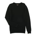 thumbnail image 1 of Tasso Elba Mens Chevron Patterned Knit Pullover Sweater deepblack M, 1 of 2