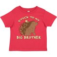 thumbnail image 3 of Inktastic Stuck to My Big Brother Boys or Girls Toddler T-Shirt, 3 of 5
