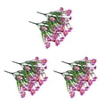 thumbnail image 2 of Wosthever Flores artificiales de plástico, plantas falsas para exteriores, resistentes a los rayos , cabezas de ramas falsas, ramo de negocios, Type1 NO1, 2 of 6