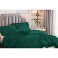 thumbnail image 4 of DNG Creations 1 Piece Vintage Ruffle Pattern Comforter Set Premium Ultra Soft 550 GSM All Season ( Full/Queen Size ) 100% Egyptian Cotton Solid Teal Green Colour, 4 of 8