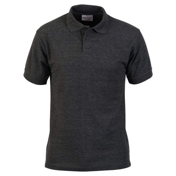 Absolute Apparel - Polo Precision para hombre (Carbón)