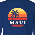 thumbnail image 4 of Inktastic Maui Hawaii Vacation Long Sleeve Youth T-Shirt, 4 of 5