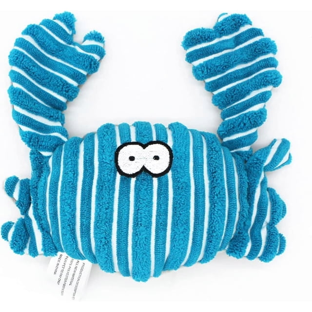 Dog Plush Toy Funny Cute Soft Sea Animals Squeaky for Aggressive Chewer, Interactive Toy for Trainning get More Fun, Durable Toys for Small Medium Lar
