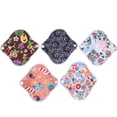 thumbnail image 3 of Toalla sanitaria reutilizable para mujer, de fibra de carbón de bambú, impermeable, lavable (H6-H10), 3 of 15