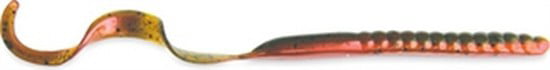Culprit C720-51 7.5" Original Worms Red Shiny Shad Fishing Lure 18-Pk 