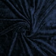 thumbnail image 7 of Exclusivo Mezcla Plush Fuzzy Fleece Twin Size Blanket, Super Soft Fluffy and Thick Blankets (Navy Blue, 90"x66"), 7 of 7