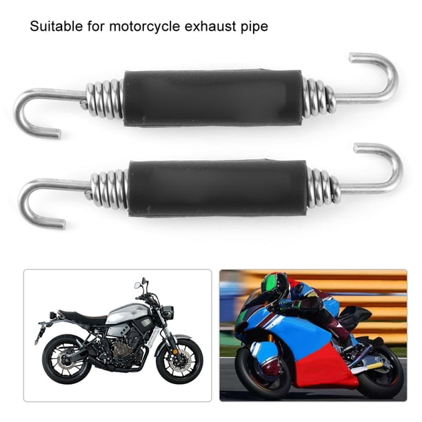 Accesorio De Motocicleta, Gancho De Resorte De Tubo De Escape Antioxidante De Acero Inoxidable Universal Resistente Al Desgaste Para Motocicleta