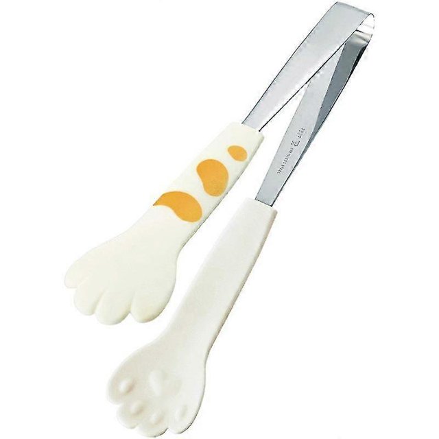 Cat Paw S Food Tongs Cute Meal Tongs Less Steel Barbecue Tongs Kit Gadts Kit Accessories