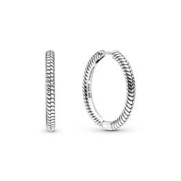 Pandora Sterling Silver Round Clear CZ Earrings - 296272CZ