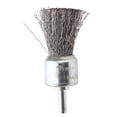 thumbnail image 2 of Gazechimp 2xStainless Steel Pen Shape Crimped Wire Brush 6mm Shank 6 x 25mm 0.3 2 Pcs, 2 of 8
