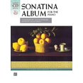 thumbnail image 1 of Sonatina Album: Comb Bound Book and 2 CDs (Alfred Masterwork CD Edition), 1 of 3