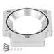 thumbnail image 1 of Adaptador del cuerpo del acelerador del colector de admisión de 4 pulgadas, espaciador de aleación de aluminio apto para GM LS1 LS2 LS6 LSX LS4Silver, 1 of 5