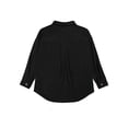 thumbnail image 3 of Blusa Shacket VICHYIE de pana con solapa y botones para mujer, talla M, 3 of 7