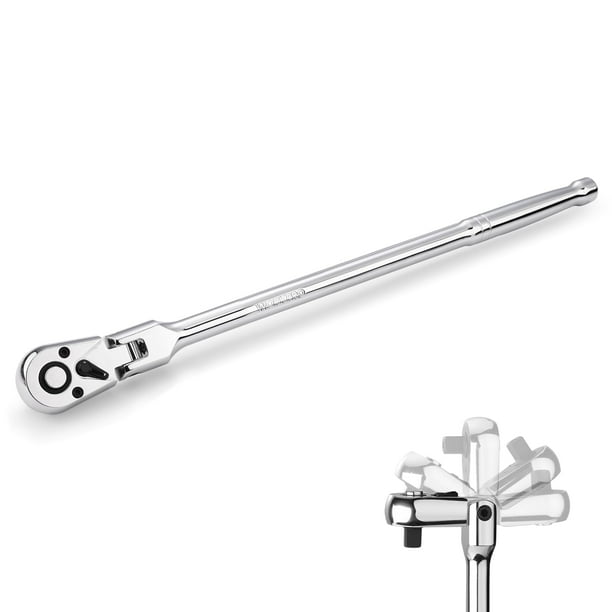 Cabezal flexible extralargo Ratchet WORKPRO Drive de 1/4 pulgadas, 30 cm