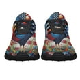 thumbnail image 5 of Patriotic RooStr 4th Of July Shoes Sneakers Black Size 7, 5 of 7