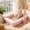 Pink, variant on Cat Litter Box, Odor Free Plastic Litter Box, Open Top Low Entry Litter Pan Include Scoop Easy Cleaning Anti-Scratch Kitty Cat Box Anti-Urine Leakage, Non-Sticky, 13.39x9.84x2.36in