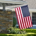 thumbnail image 3 of Patriotic Americana Embroidered Outdoor House Flag 28" x 40", 3 of 5