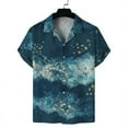 thumbnail image 3 of Camisas de playa hawaianas de moda de verano para hombre y mujer, camisetas florales, camisetas Harajuku con estampado 3D de solapa, camisa de manga corta, ropa para niño y niña, 3 of 5