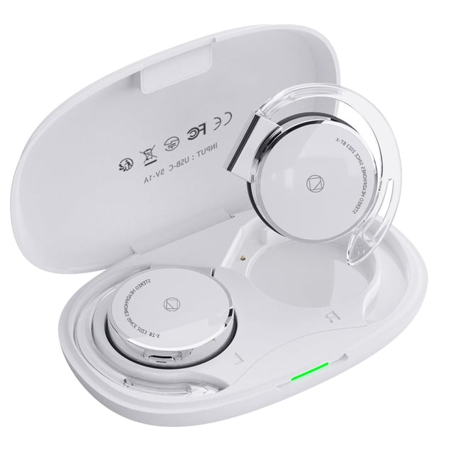 Auriculares supraaurales YUEYINOK Bluetooth V5.3 con ganchos