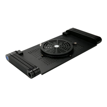 Mind Reader - Lap Desk with Adjustable Legs, - Black
