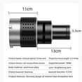 thumbnail image 4 of Bowens Mount Flash Snoot Conical Lens Video Modelling Shape Photo Studio Light Kit with Optical Spotlight Lens 5 Gobos, 4 of 5