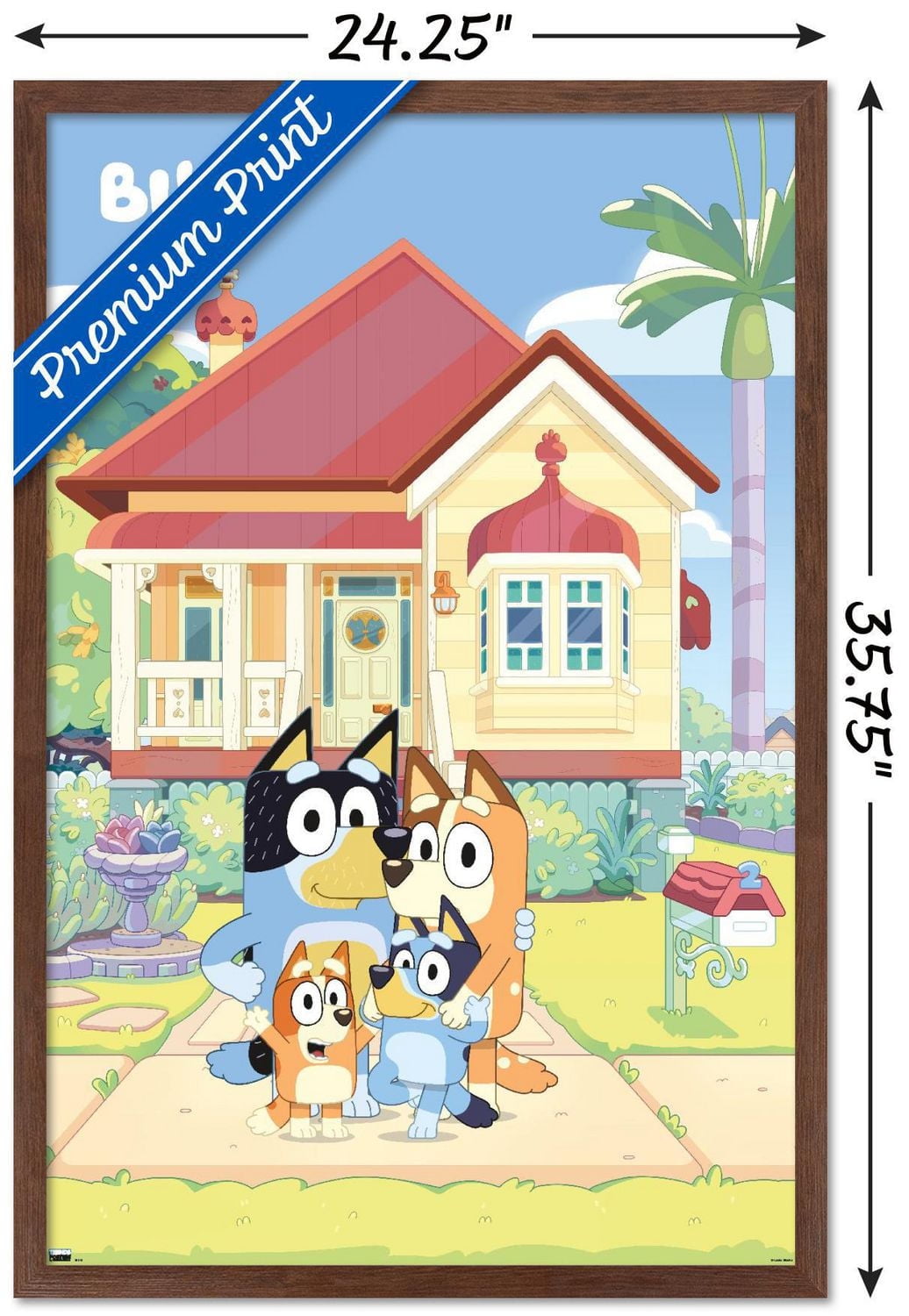 Bluey - Family Wall Poster, 22.375" x 34"