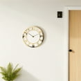 thumbnail image 4 of HEANUJJ 2Pcs Modern Design Mirror Round Dial for Hotel Lobby and Entryway, 4 of 8