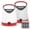 Red and Black, variant on Eveready LED Camping Lantern X-250 (2-Pack), Super Bright Tent Lights, Rugged Water Resistant LED Lanterns, 100 Hour Run-time (Batteries Included), Teal