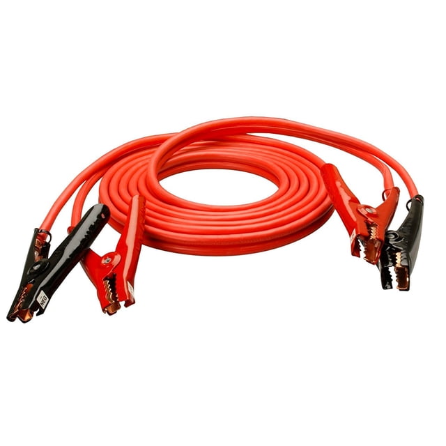 Road Power 86650104 Battery Jumper Cable 4 Gauge; 12 Foot Length; Red