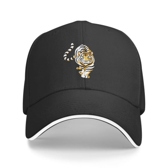 Tiger Baseball Caps for Men Women Fashion Summer Casquette Adjustable Casual Trucker Hats for Outdoor Activities