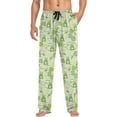 thumbnail image 4 of Top-kevin Sweet Frogs and Dragonflies Mens Pajama Bottoms with Pockets Warm Sleeping Pyjamas Men for Winter Sleeping, 4 of 13