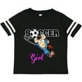 thumbnail image 3 of Inktastic Soccer Girl Goalie Girls Toddler T-Shirt, 3 of 5