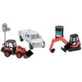thumbnail image 3 of Kubota® Construction Equipment Vehicles & Shed Toy Set 19 pc Box, 3 of 4
