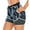 Tie-Dye Black, variant on Womens Yoga Shorts Workout Active Running Shorts 2-in-1 Sports Shorts Yoga Gym Athletic with Pockets